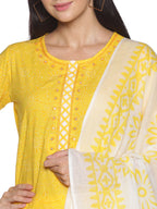 Kurti 3PC Yellow