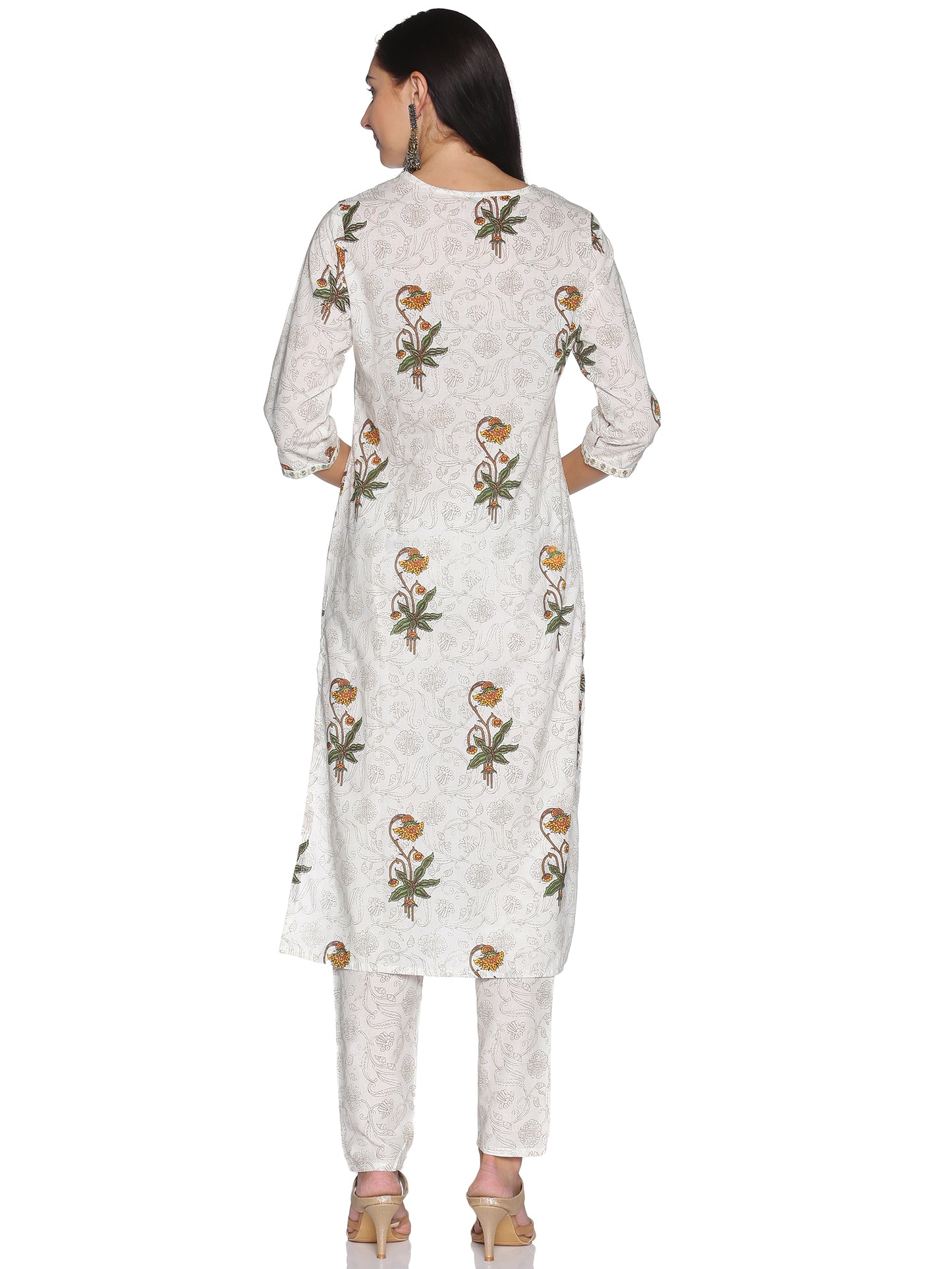 Kurti 2PC Cream