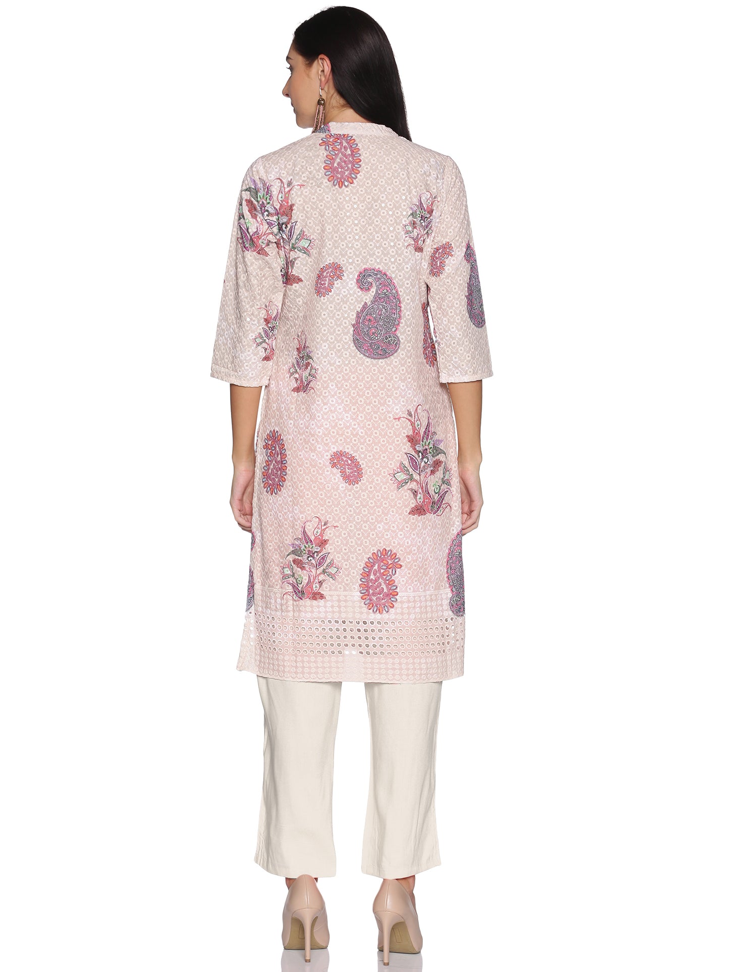 Single Kurti Beige