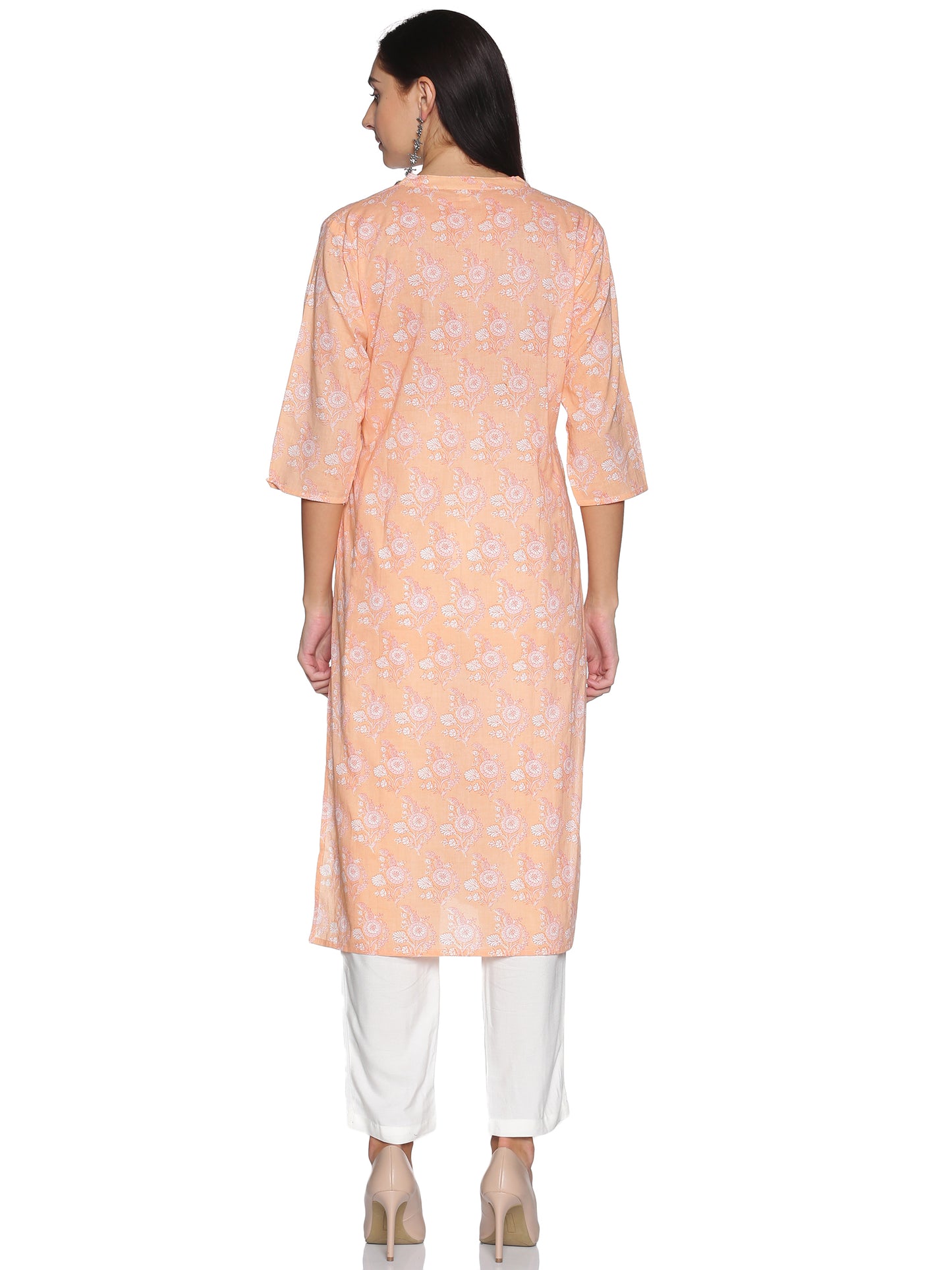 Single Kurti Peach