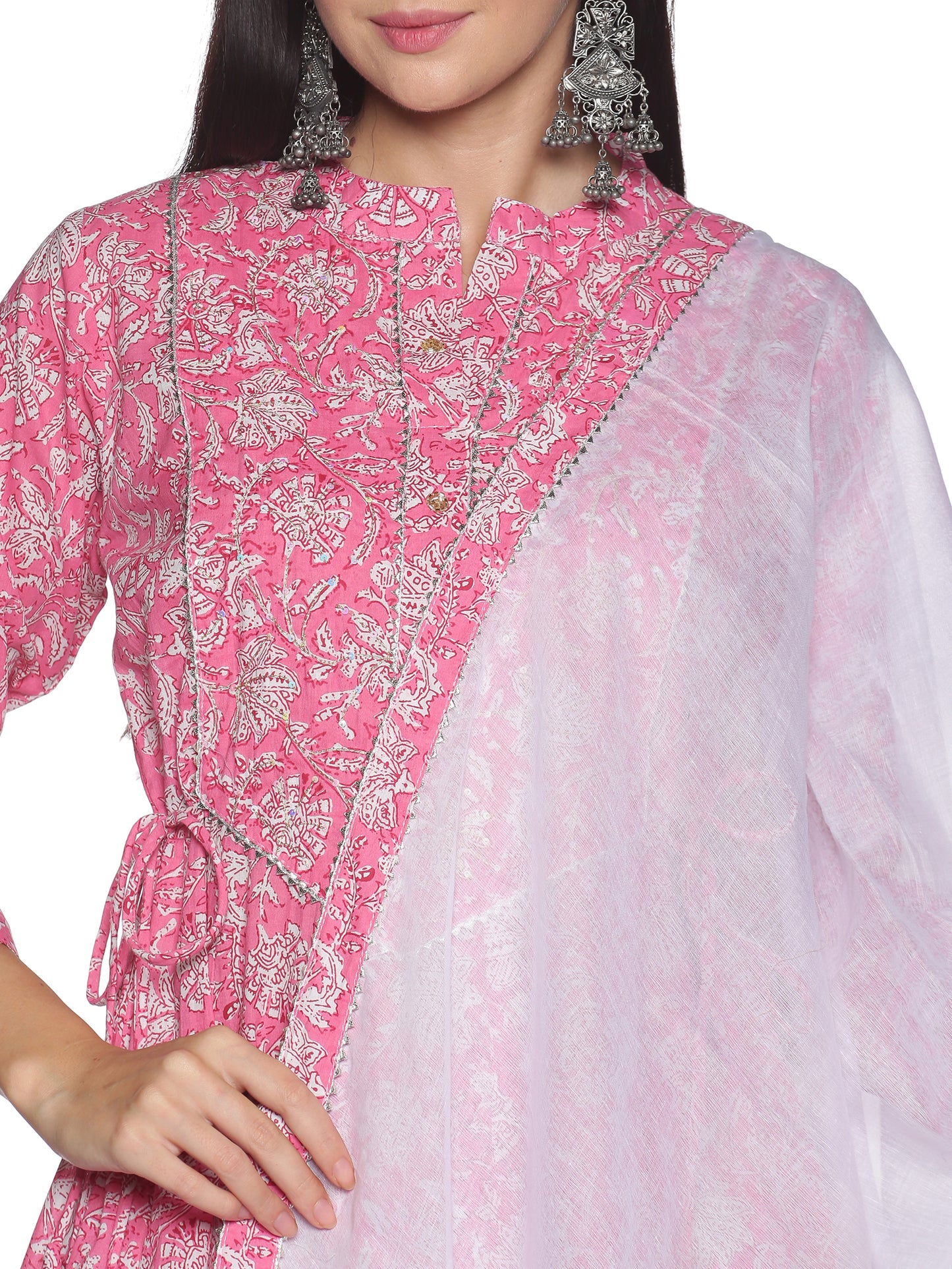 Kurti 2PC Pink