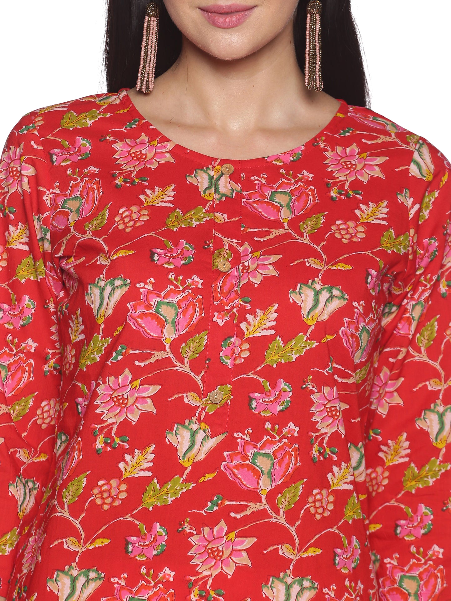 Single Kurti Red