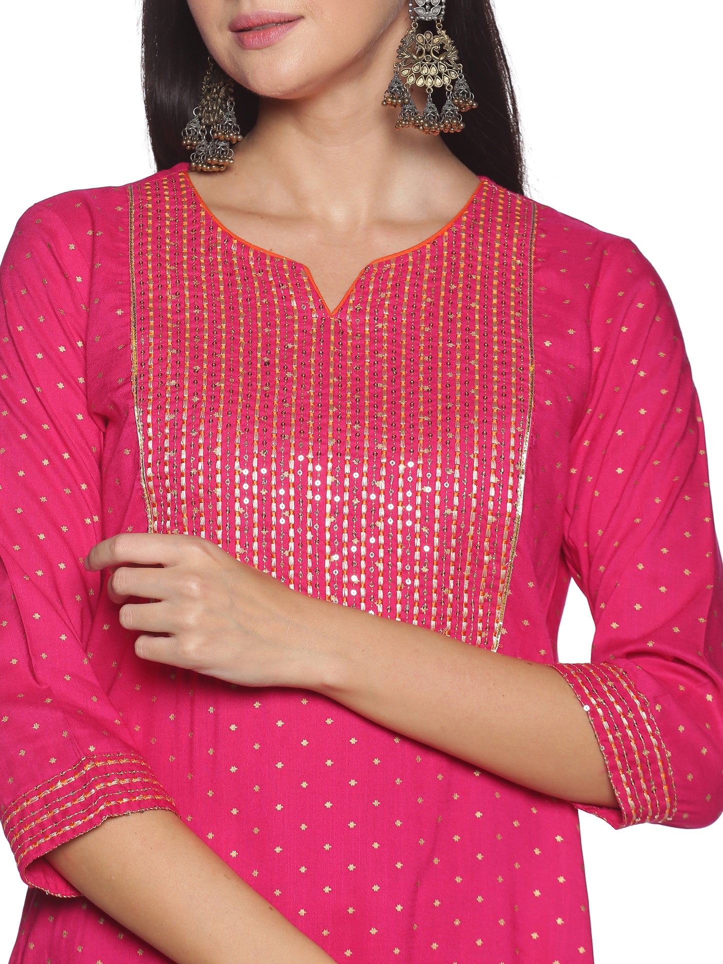 Single Kurti Pink